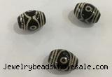 DZI346 10*14mm drum tibetan agate dzi beads wholesale