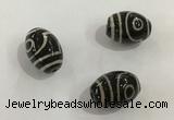 DZI349 10*14mm drum tibetan agate dzi beads wholesale