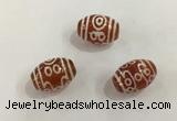 DZI392 10*14mm drum tibetan agate dzi beads wholesale