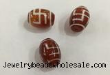 DZI399 10*14mm drum tibetan agate dzi beads wholesale