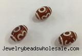 DZI400 10*14mm drum tibetan agate dzi beads wholesale