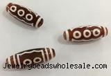 DZI450 10*30mm drum tibetan agate dzi beads wholesale