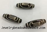 DZI464 10*30mm drum tibetan agate dzi beads wholesale