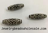 DZI474 10*30mm drum tibetan agate dzi beads wholesale