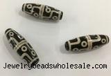 DZI476 10*30mm drum tibetan agate dzi beads wholesale