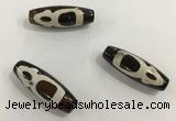 DZI478 10*30mm drum tibetan agate dzi beads wholesale