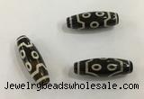 DZI507 10*30mm drum tibetan agate dzi beads wholesale