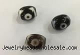 DZI537 12*16mm drum tibetan agate dzi beads wholesale