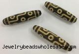 DZI543 13*55mm - 13*58mm drum tibetan agate dzi beads wholesale