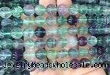 FLBS09 15 inches 10mm round fluorite gemstone beads wholesale