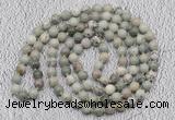 GMN453 Hand-knotted 8mm, 10mm artistic jasper 108 beads mala necklaces