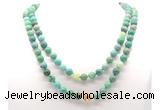 GMN8017 18 - 36 inches 8mm, 10mm grass agate 54, 108 beads mala necklaces