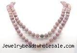 GMN8030 18 - 36 inches 8mm, 10mm lepidolite 54, 108 beads mala necklaces