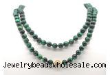 GMN8056 18 - 36 inches 8mm, 10mm green tiger eye 54, 108 beads mala necklaces