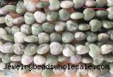 HGBS18 15 inches 12mm heart lucky jade gemstone beads wholesale