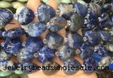 HGBS35 15 inches 20mm heart sodalite gemstone beads wholesale