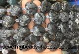 HGBS43 15 inches 20mm heart black labradorite gemstone beads wholesale