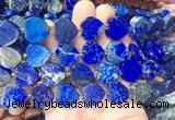 HGBS91 15 inches 16mm heart lapis lazuli gemstone beads wholesale