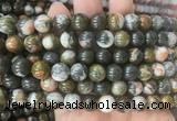 HJBS03 15 inches 10mm round bumblebee jasper beads wholesale