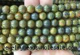 HJBS07 15 inches 8mm round bumblebee jasper beads wholesale