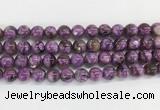 LPBS08 15 inches 10mm round purple Lepidolite beads wholesale