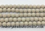 LVBS15 6mm, 8mm, 10mm, 12mm, 14mm, 16mm, 18mm & 20mm round belge lava beads