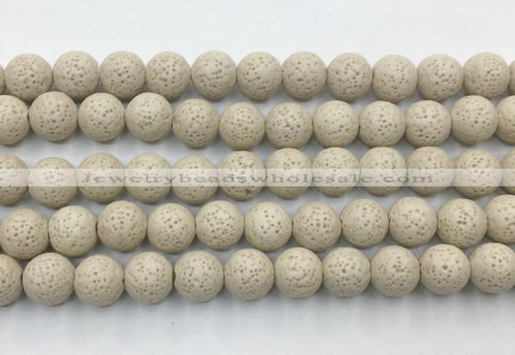 LVBS15 6mm, 8mm, 10mm, 12mm, 14mm, 16mm, 18mm & 20mm round belge lava beads