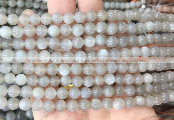 MSBS01 15 inches 6mm round moonstone gemstone beads wholesale