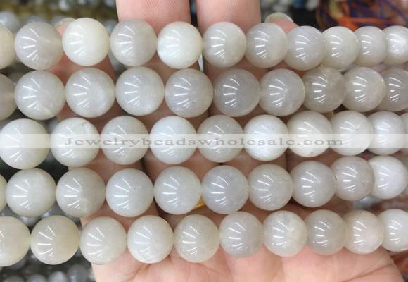 MSBS03 15 inches 10mm round moonstone gemstone beads wholesale