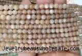 MSBS15 15 inches 4mm round moonstone gemstone beads wholesale