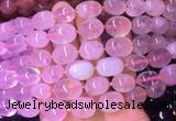 NGBS01 15 inches 8*12 - 10*14mm nuggets rose quartz gemstone beads