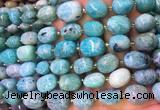 NGBS10 15 inches 8*12 - 10*14mm nuggets amazonite gemstone beads