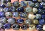 NGBS12 15 inches 8*12 - 10*14mm nuggets sodalite gemstone beads