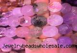 NGBS41 15 inches 12*16 - 13*18mm faceted nuggets multicolor quartz beads