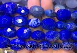 NGBS46 15 inches 12*16 - 13*18mm faceted nuggets lapis lazuli beads