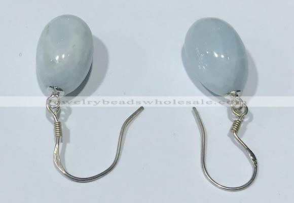 NGE419 10*14mm teardrop aquamarine earrings wholesale