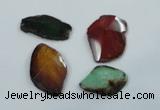 NGP1205 30*40mm - 45*55mm freeform agate gemstone pendants wholesale