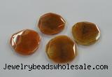 NGP1208 40*45mm - 50*65mm freeform agate gemstone pendants wholesale