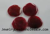 NGP1209 40*45mm - 50*65mm freeform agate gemstone pendants wholesale