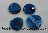 NGP1211 40*45mm - 50*65mm freeform agate gemstone pendants wholesale