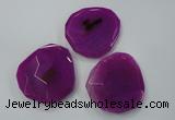 NGP1244 40*45mm - 50*55mm freeform agate gemstone pendants wholesale