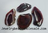 NGP1263 35*50mm - 45*65mm freeform agate gemstone pendants wholesale