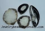 NGP1267 40*55mm - 55*80mm freeform agate gemstone pendants wholesale