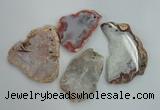 NGP1270 40*50mm - 60*80mm freeform agate gemstone pendants wholesale