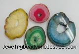 NGP1276 45*55mm - 70*90mm freeform agate gemstone pendants wholesale