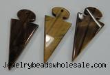 NGP1311 25*60mm – 32*65mm yellow tiger eye pendants wholesale