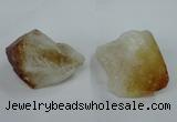 NGP1418 25*35mm - 30*40mm nuggets citrine gemstone pendants