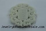 NGP1603 71*71mm Carved natural hetian jade pendants wholesale