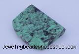 NGP197 10*32*42mm african turquoise pendant jewelry wholesale