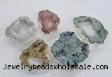 NGP2106 40*50mm - 55*65mm freeform druzy agate gemstone pendants